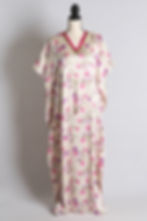 Ladies Indian Satin Kaftan Nightwear in Standard Size