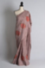 Georgette Designer Saree in English Purple