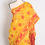 Thumbnail: Rama : Yellow and Red Blended Soft Cotton Jamdani Bengali Saree