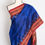 Thumbnail: Silk Mark Certified Blue and Red Khandua Silk Saree from Odisha with Traditional Handwoven Ikat Patterns.