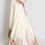 Thumbnail: Sandhi : Semi Tussar Silk Embroidered Designer Saree in Off White and Gold