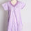 Thumbnail: Lavender Printed Pure Cotton Nightwear in Regular Size