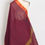 Thumbnail: Mandira : Handwoven Kanchi Cotton Saree in Maroon and Yellow