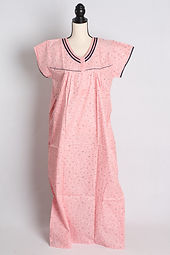 Elegant Indian Cotton Nightwear collection with unique prints and soft fabric.