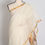Thumbnail: Chandrika : Soft Resham Cotton Saree in Off White with Sequins and Jamdani Pallu