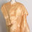 Thumbnail: Gold Kadwa Kora Tissue Silk Banarasi Saree with Silver and Golden Woven Zari