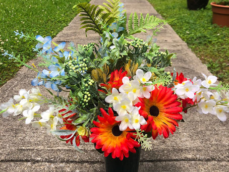 Happy Memorial Day! Memorial Flowers