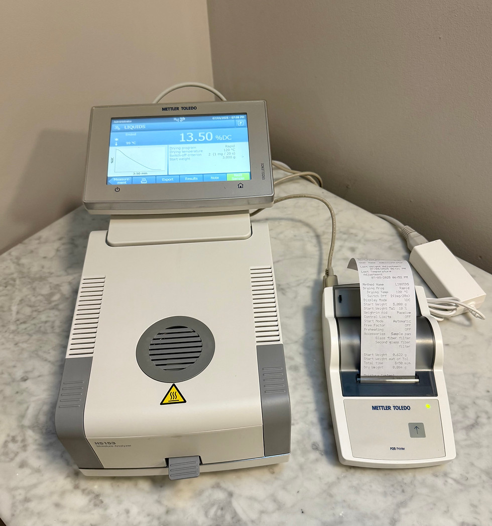 Thumbnail: Mettler Toledo HS153 w/Printer Option