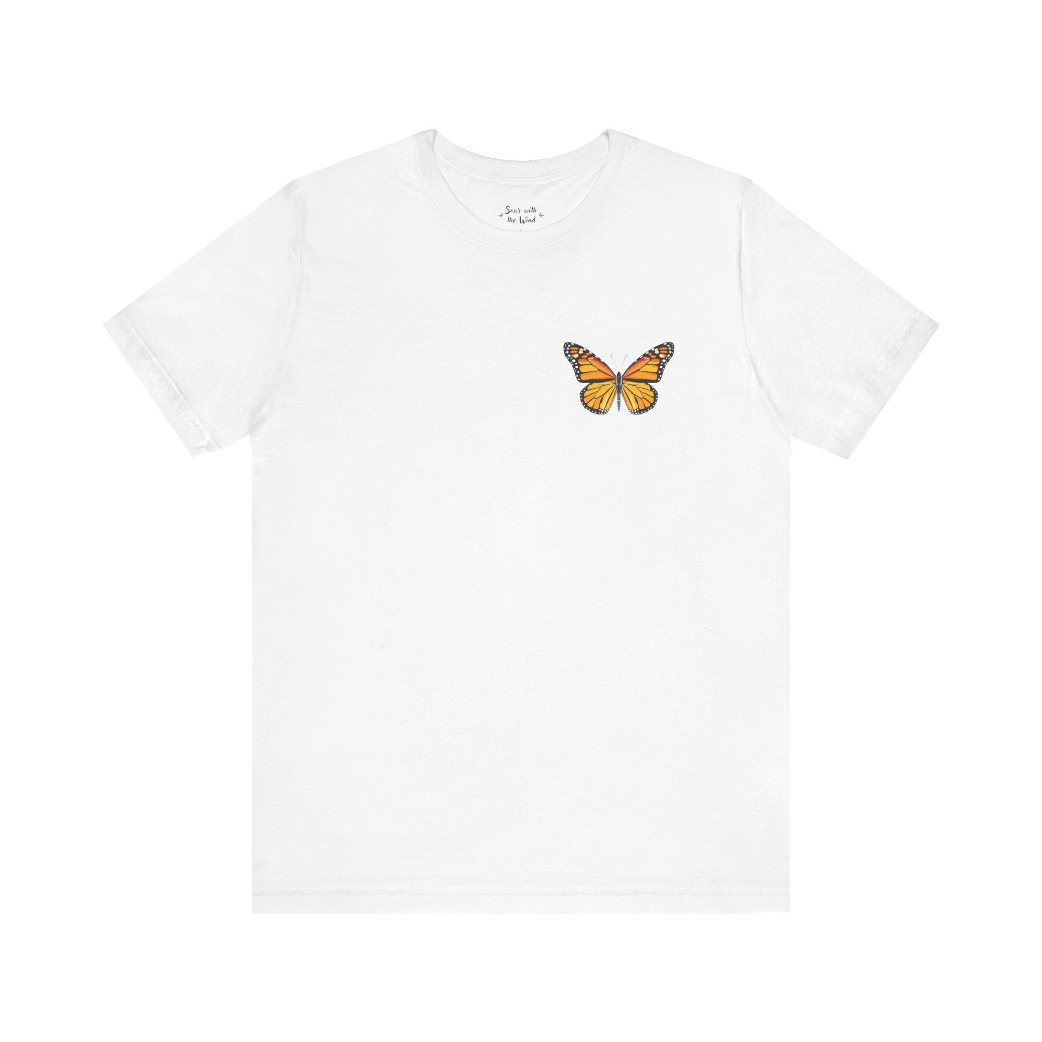 Butterfly Print Unisex Tee