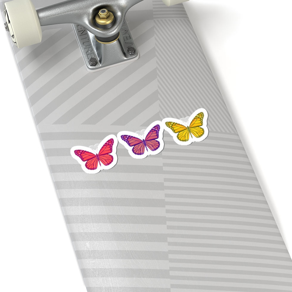 Thumbnail: Butterfly Kiss-Cut Stickers 