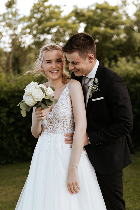 Herzensbild Hochzeitsfotos Gut Projensdorf Kiel