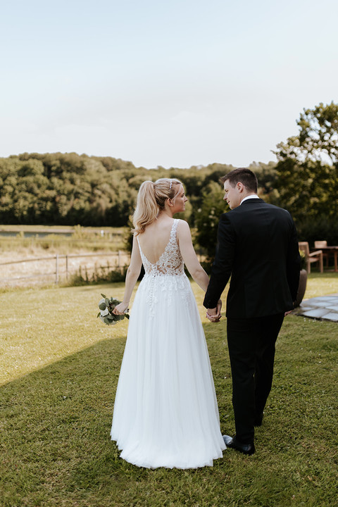 Herzensbild Hochzeitsfotos Gut Projensdorf Kiel