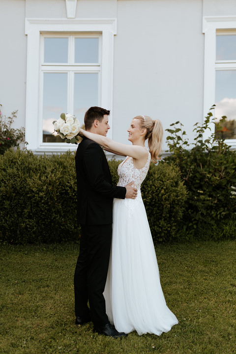 Herzensbild Hochzeitsfotos Gut Projensdorf Kiel