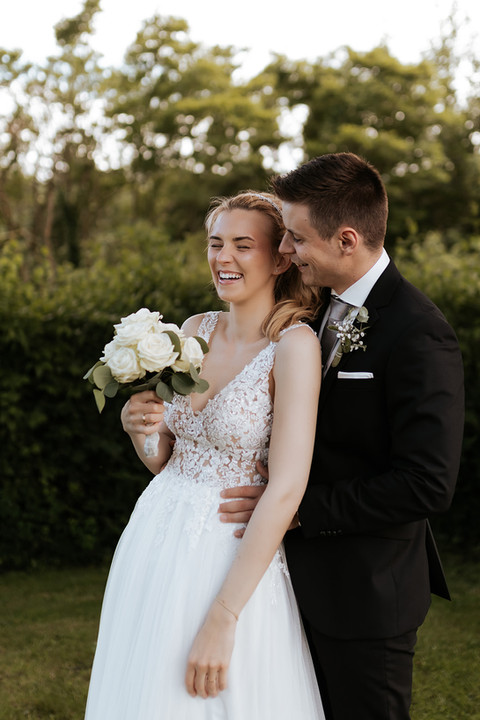 Herzensbild Hochzeitsfotos Gut Projensdorf Kiel