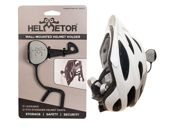 bike helmet wall mount Motorcycle innovative helmet hook design that sits flat against the inside back of your helmet (like your skull) Never worry about your helmet falling Motorcycle Helmet Rack Wall Mount