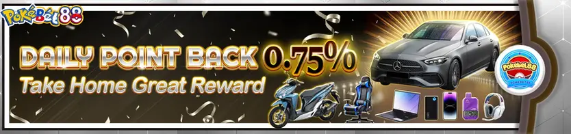 Pokebet88 daily points back