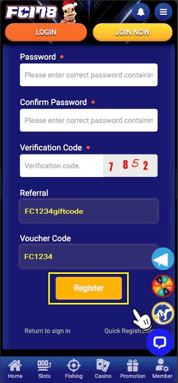 FC178 voucher code success 4