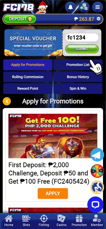 FC178 promotion code 3