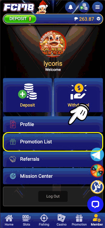 FC178 Using voucher code step 2 by promotion