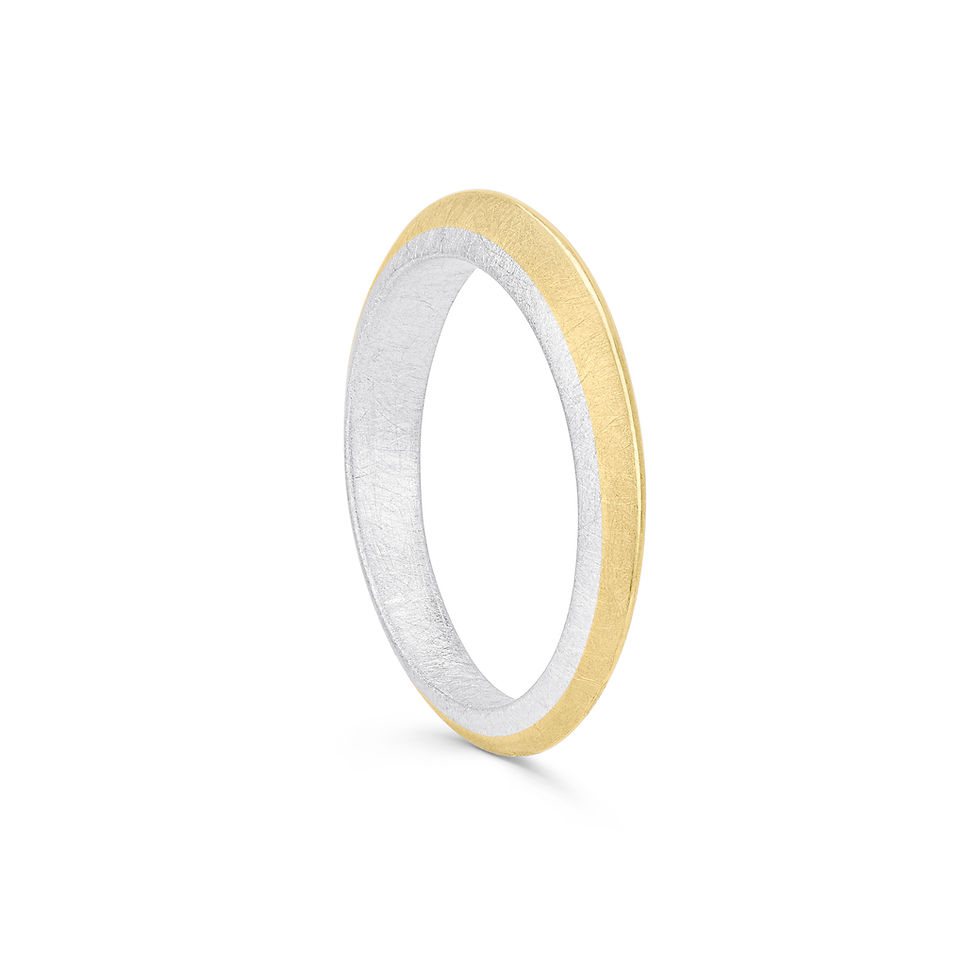 Thumbnail: ‘Silhouette’ Two-tone Rings