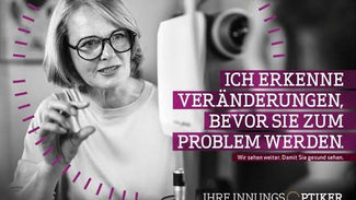 Innungsoptikerin für Arbeitsplatzbrillen