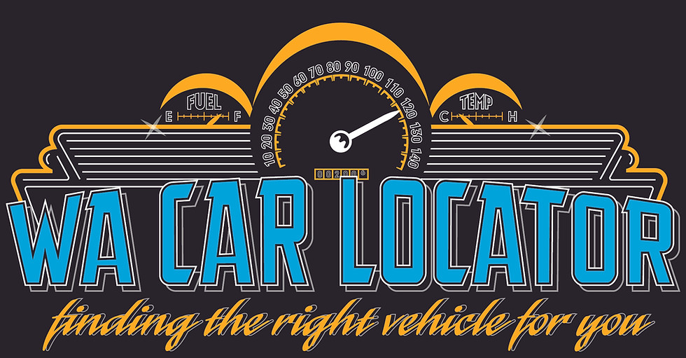 WA Car Locator Blue and Yellow logo