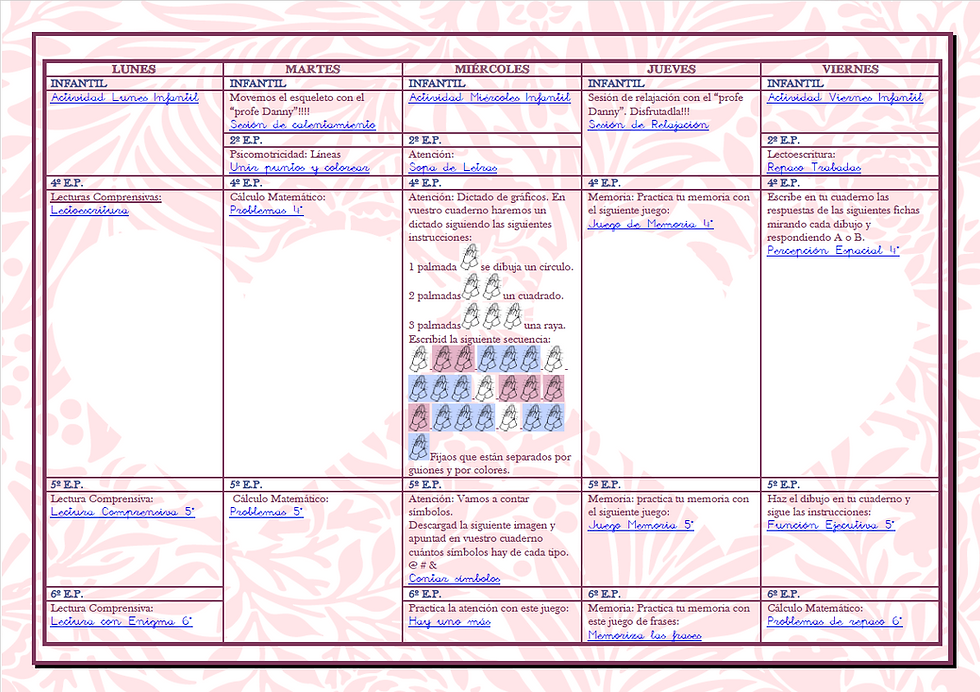 ¡¡¡Nuevas actividades del 11 al 15 de mayo!!!