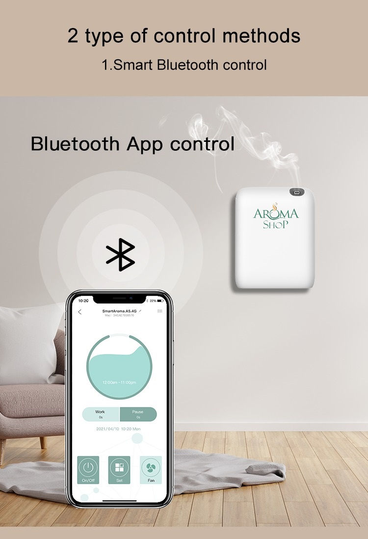 Thumbnail: Atomizer AS-OV-2, cold compressed air scent diffuser, Automatic scent machine