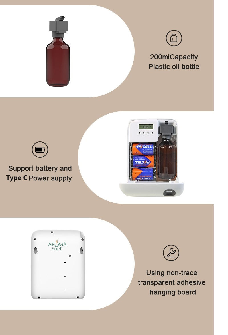 Thumbnail: Atomizer AS-OV-2, cold compressed air scent diffuser, Automatic scent machine