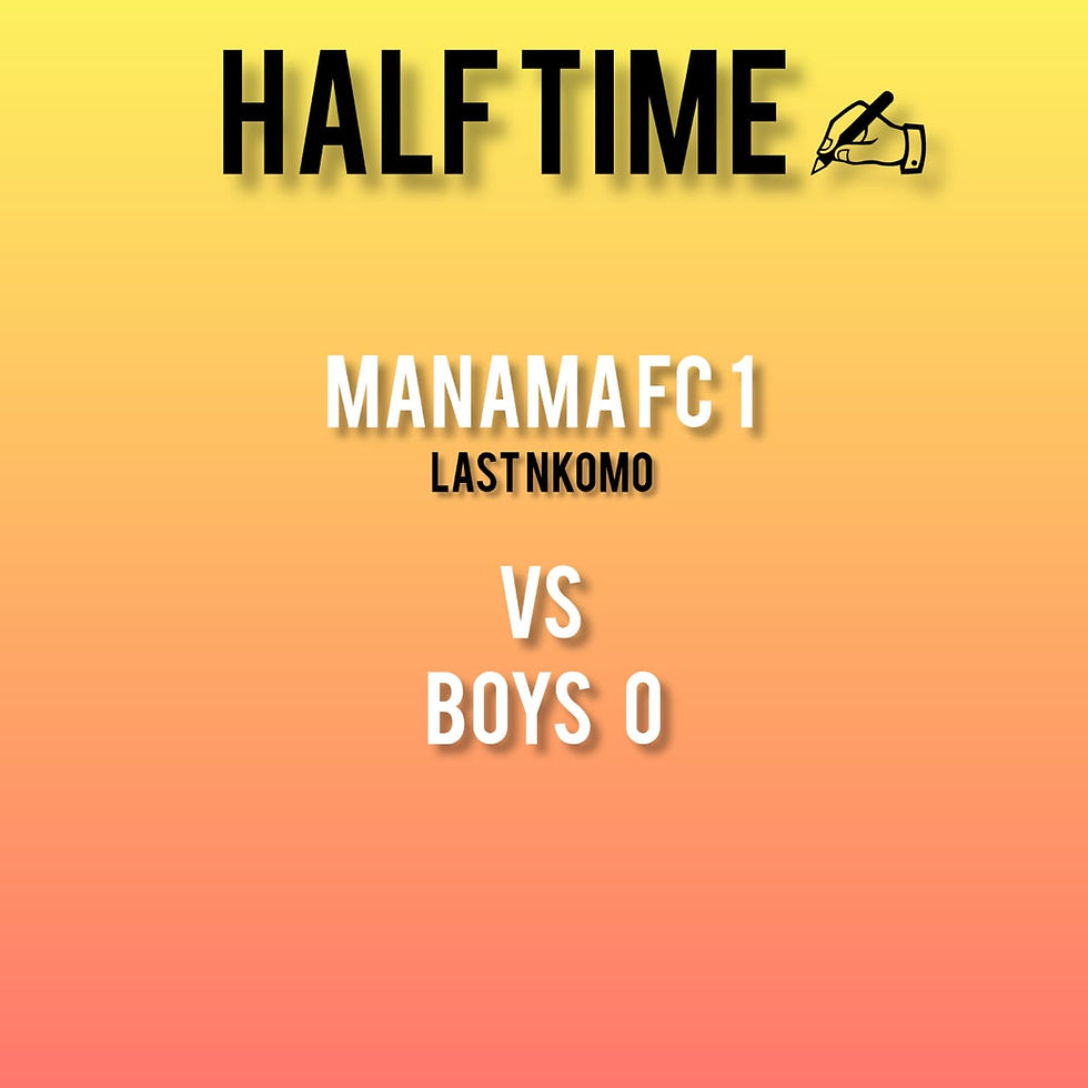 Halftime @ZRP ground