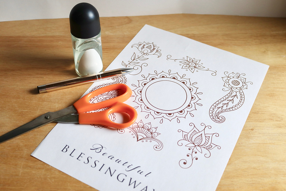 Henna stencil