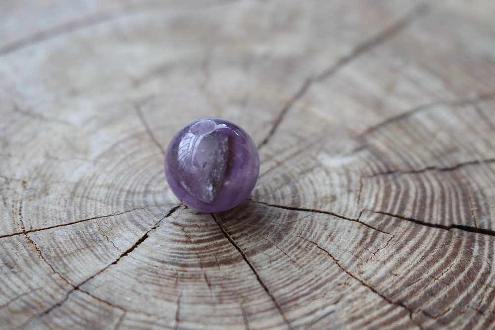 AMETHYST Blessing bead
