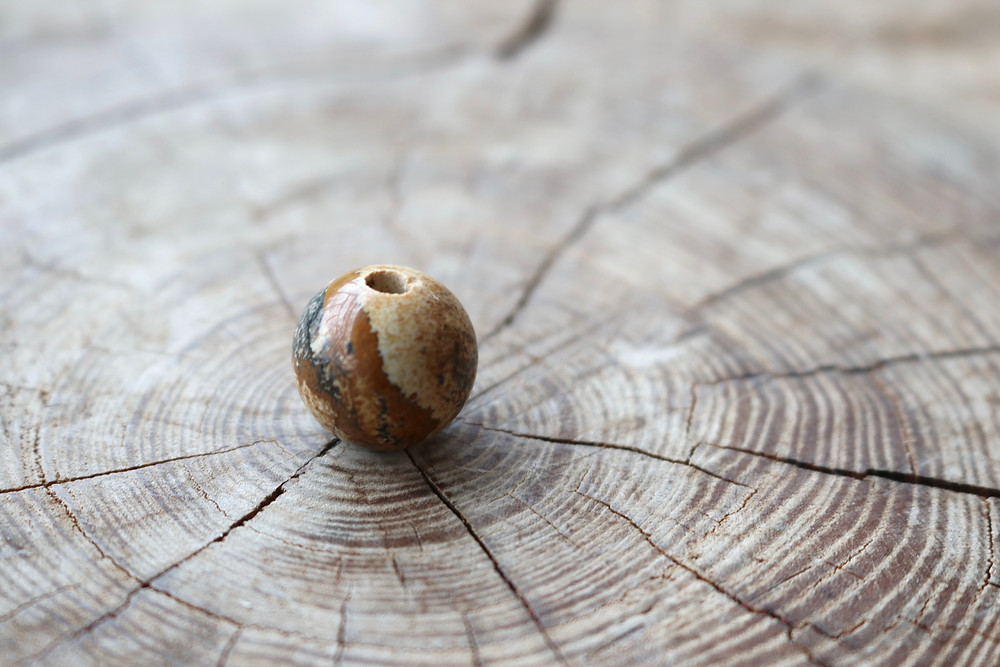 PICTURE JASPER Blessing Bead
