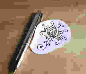 henna stencil