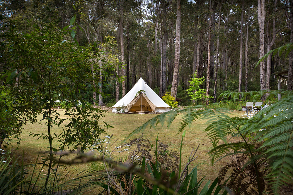 Bell tent Blessingway