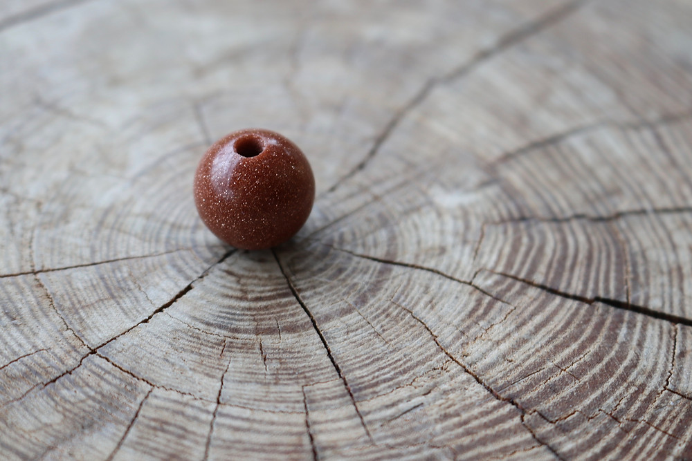 GOLDSTONE Blessing Bead