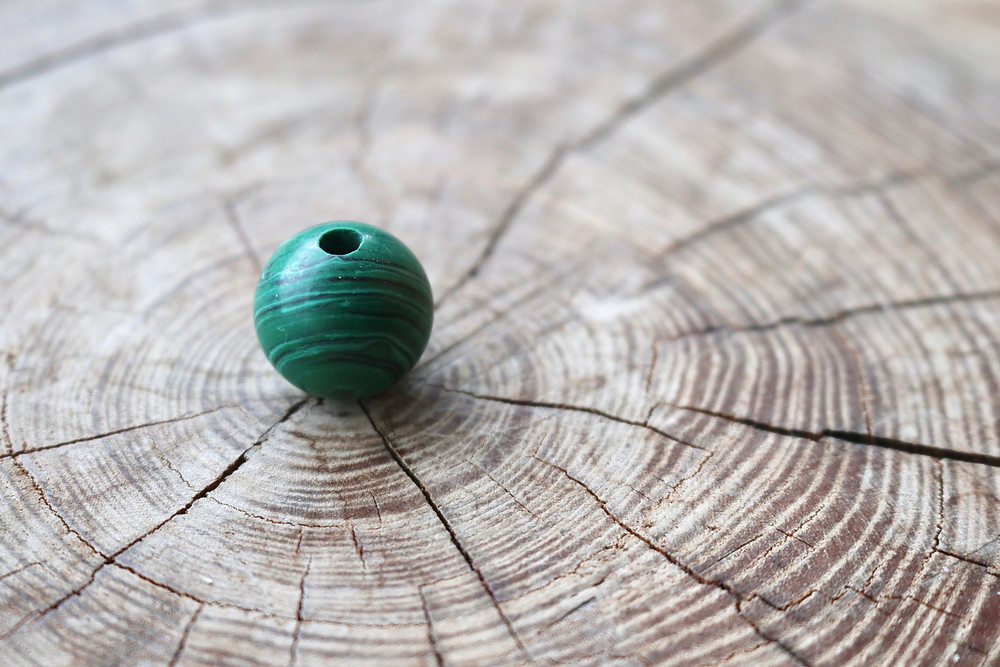 MALACHITE Blessing Bead