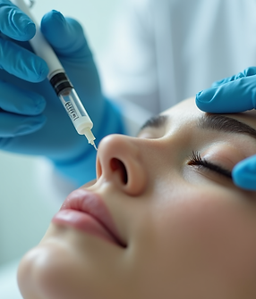 Ultra fine needles and tailored treatments for comfortable procedures and natural looking results. We can perform a range of treatments including:

Frown lines, 11's and smile lines

Lines around the mouth

Nefertiti lift