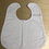 Thumbnail: 100% Polyester white baby bib