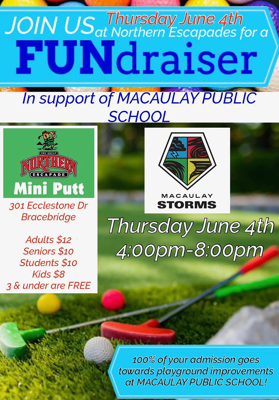 FUNDRAISER: Macaulay Public School