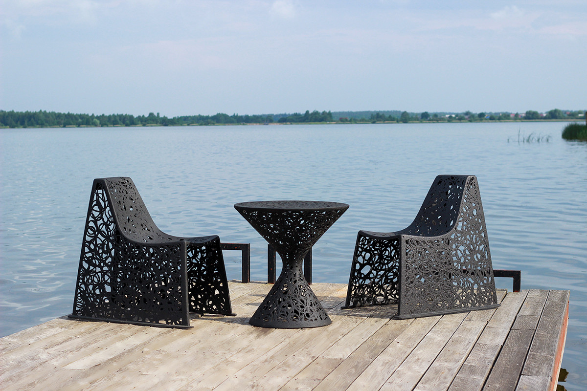 Кресло из Базальта Core Chair | BASALT.STUDIO
