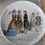 Miniature : Mireille les assiettes à dessert polychromes Creil et Montereau 