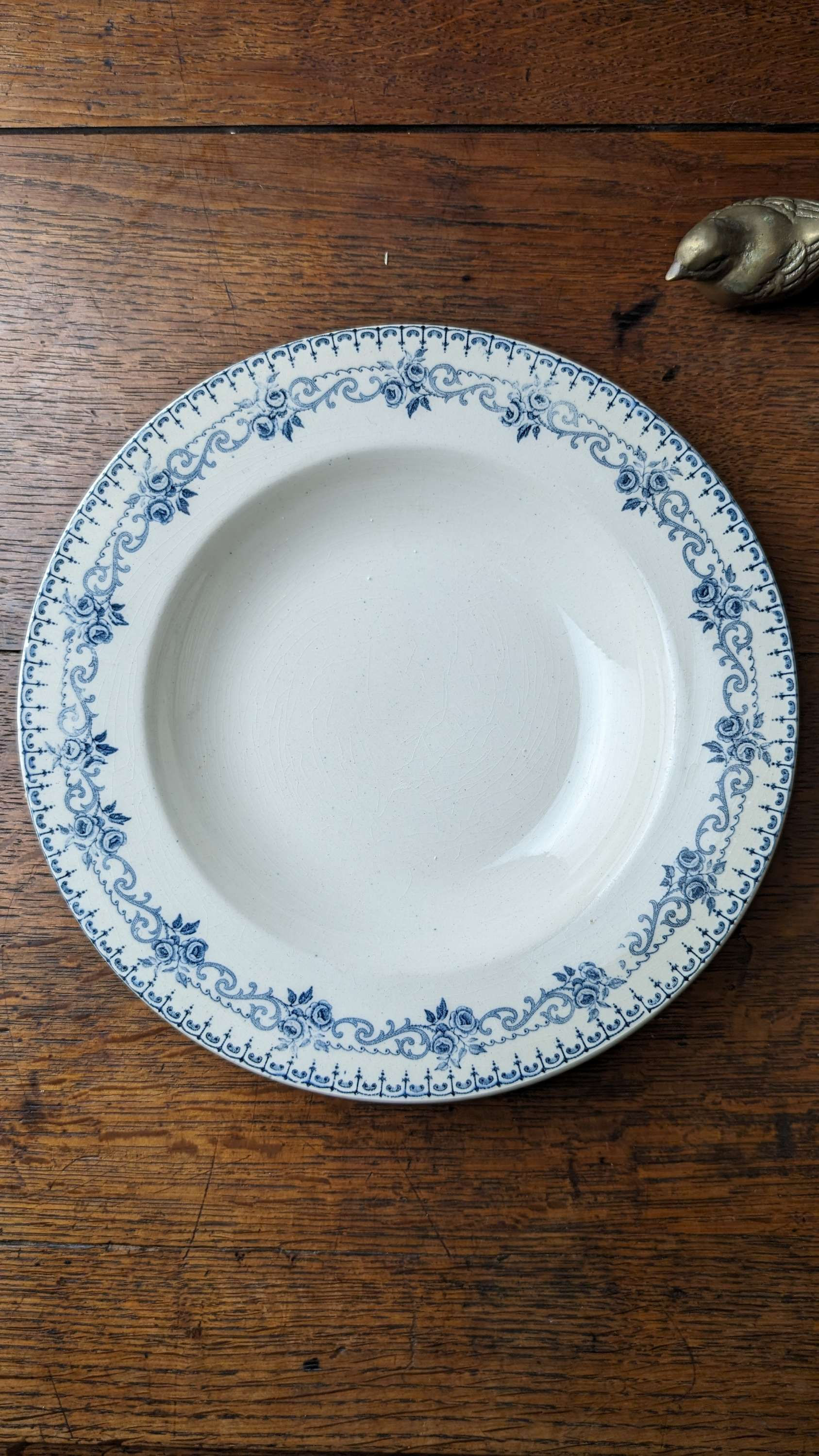 Assiette creuse Choisy le roi