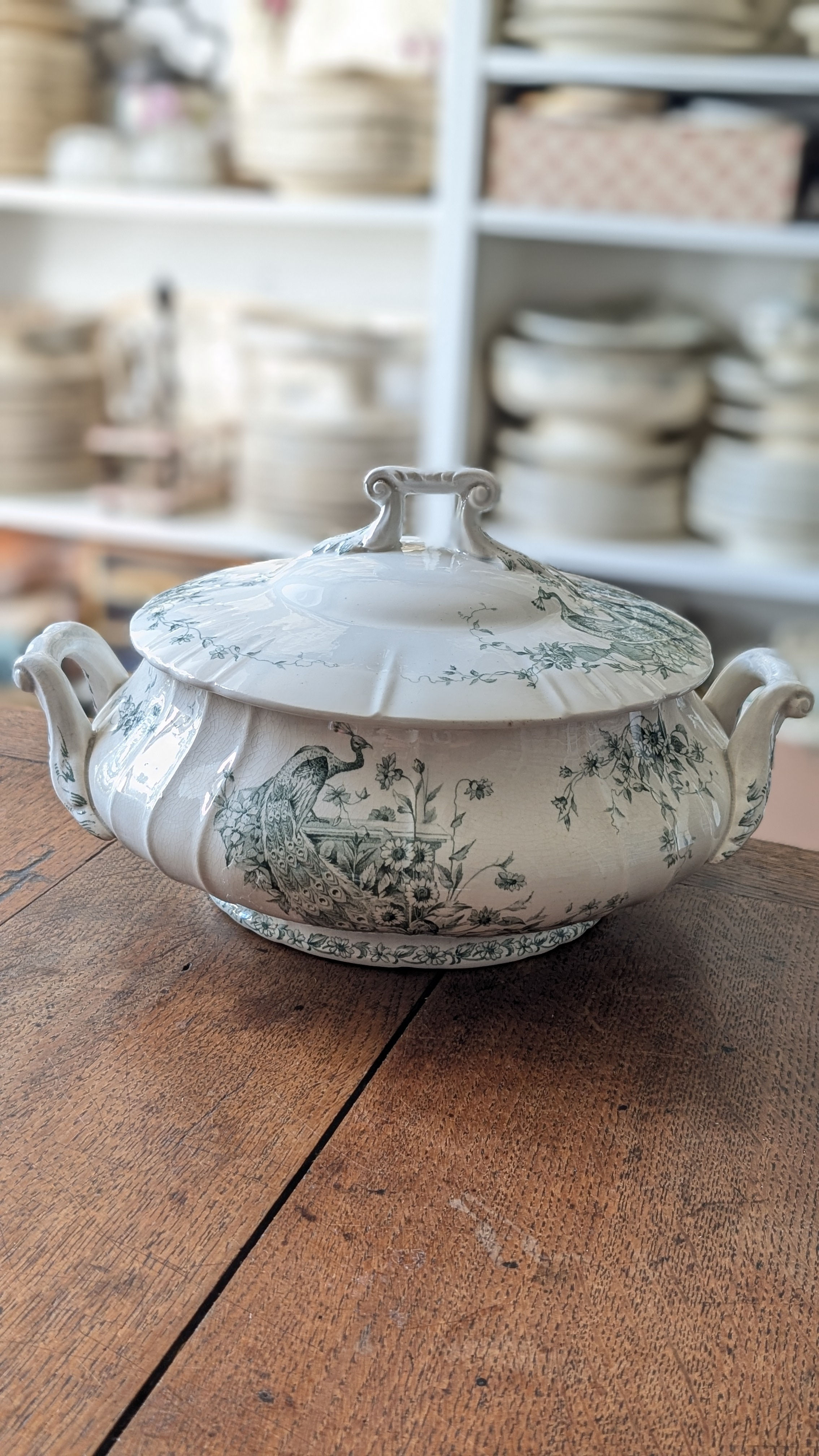 Soupière Junon Gien