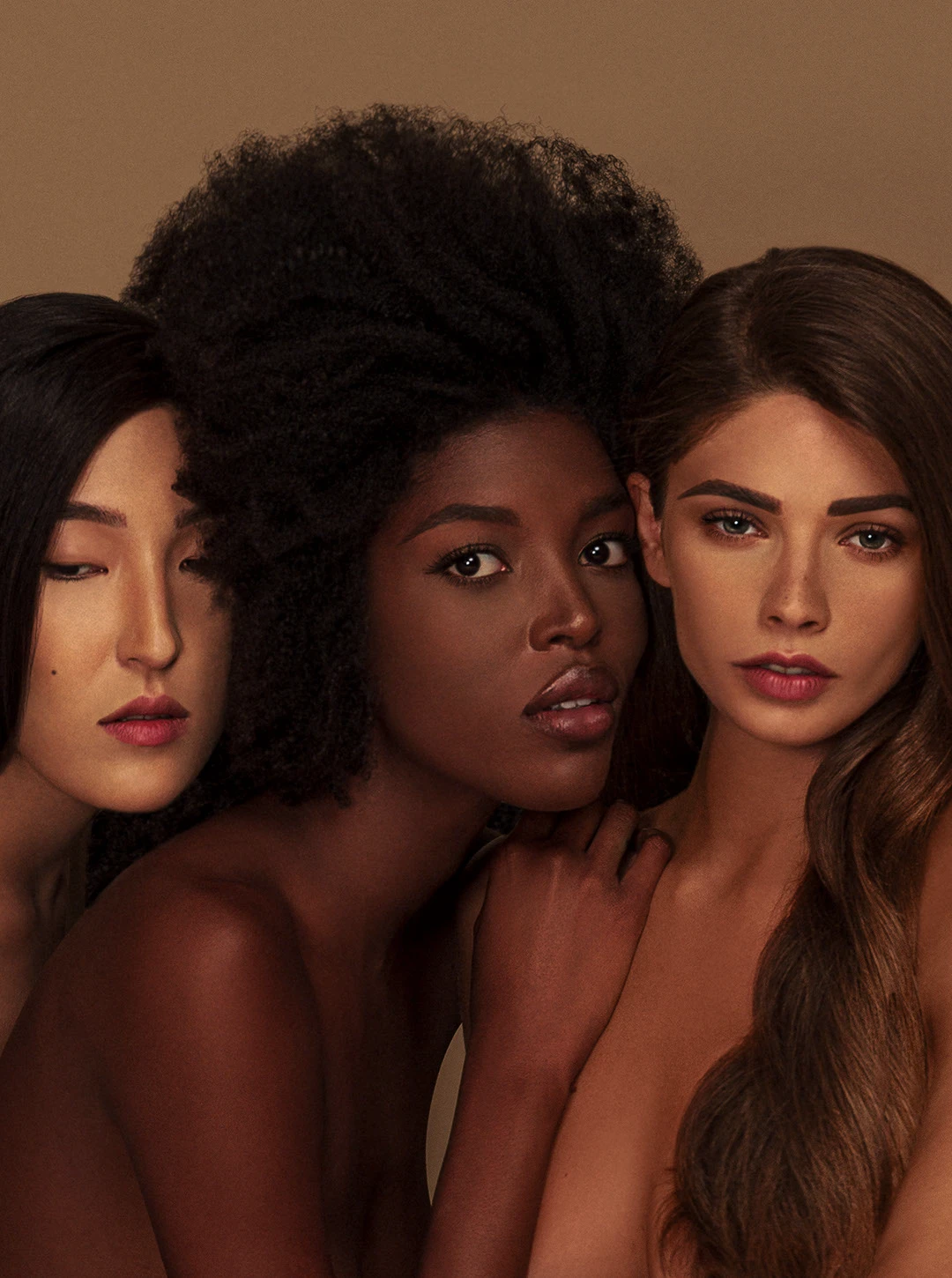 Editorial beauty photograph from Tommy Napolitano MESAUDA advertising campaign