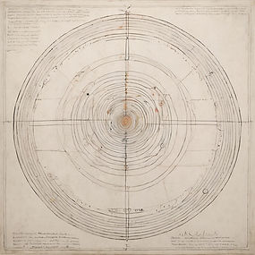 concrete and metal Wilma af klint diagram of spiritual heart scanned document buddhist enl