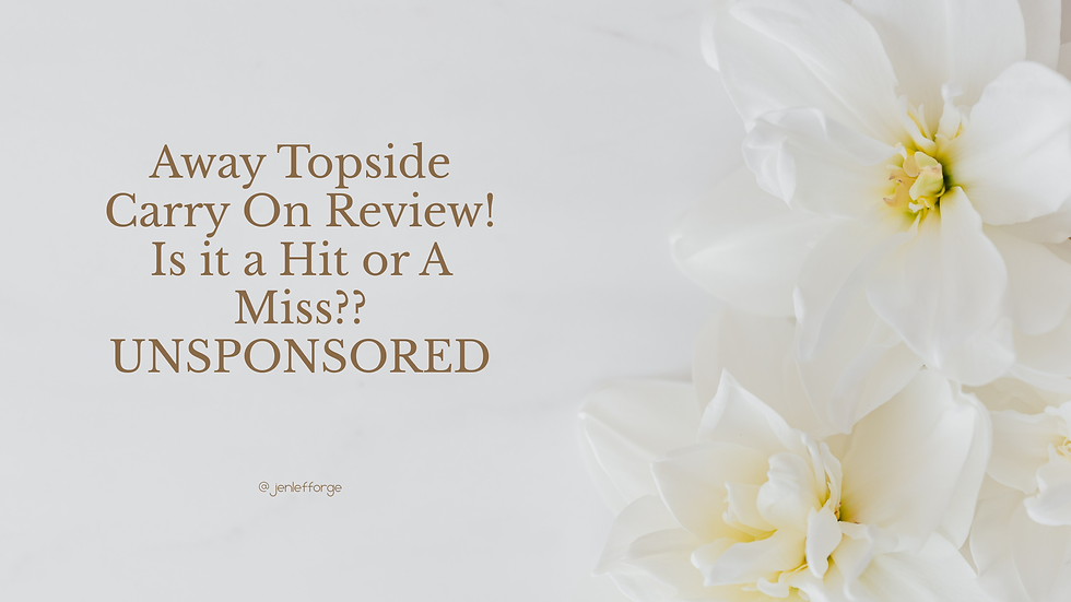 Away Topside Carry On Review! Is it a Hit or A Miss?? UNSPONSORED