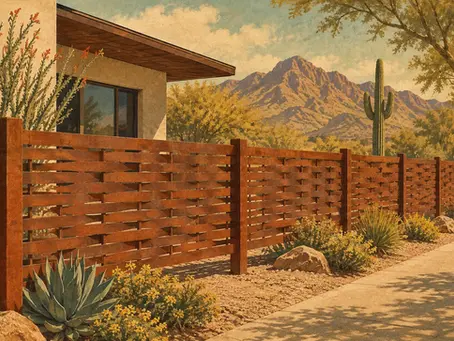 Architectural Fencing Trends for Tucson Homes