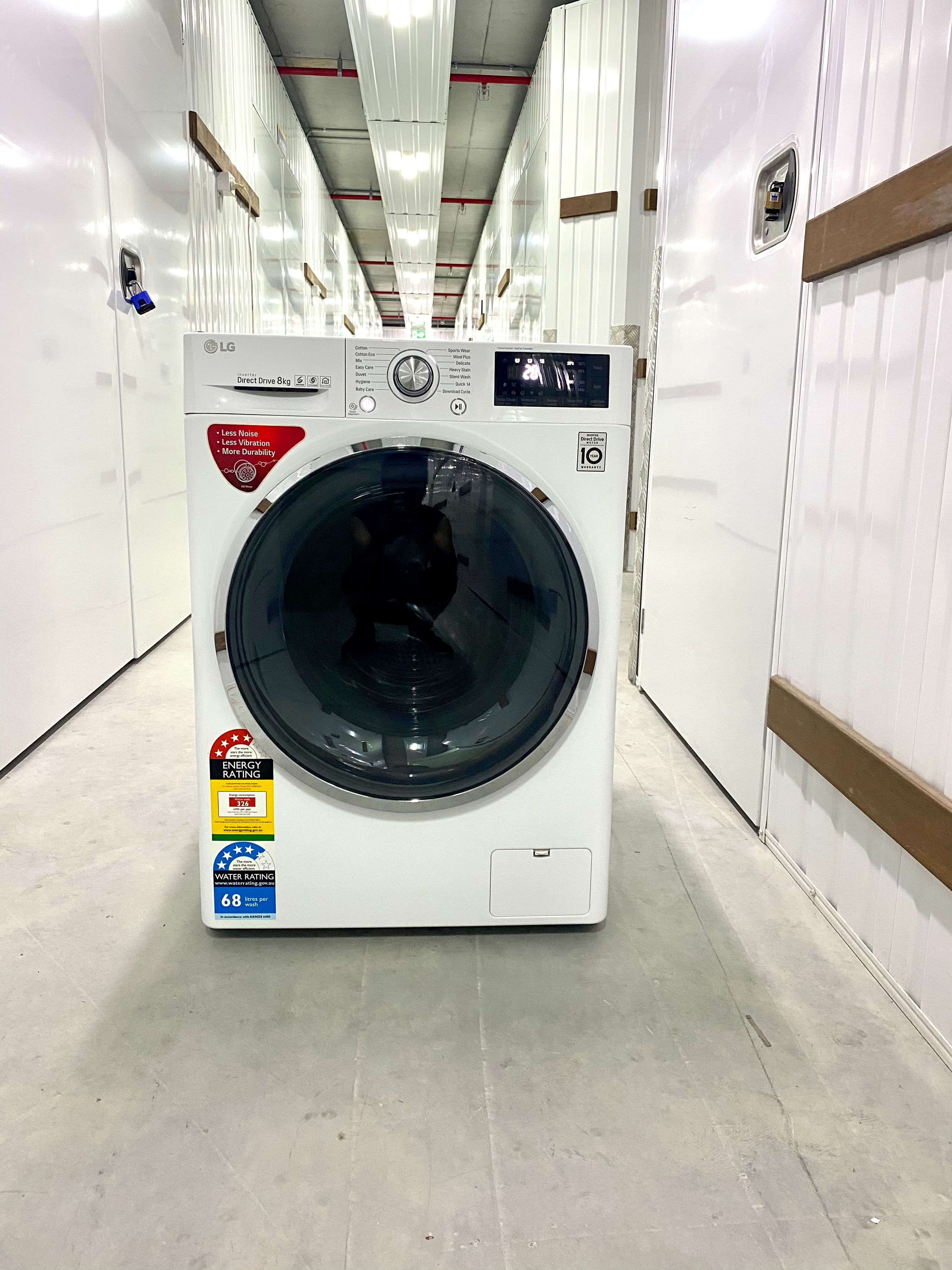 LG 8kg washing machine