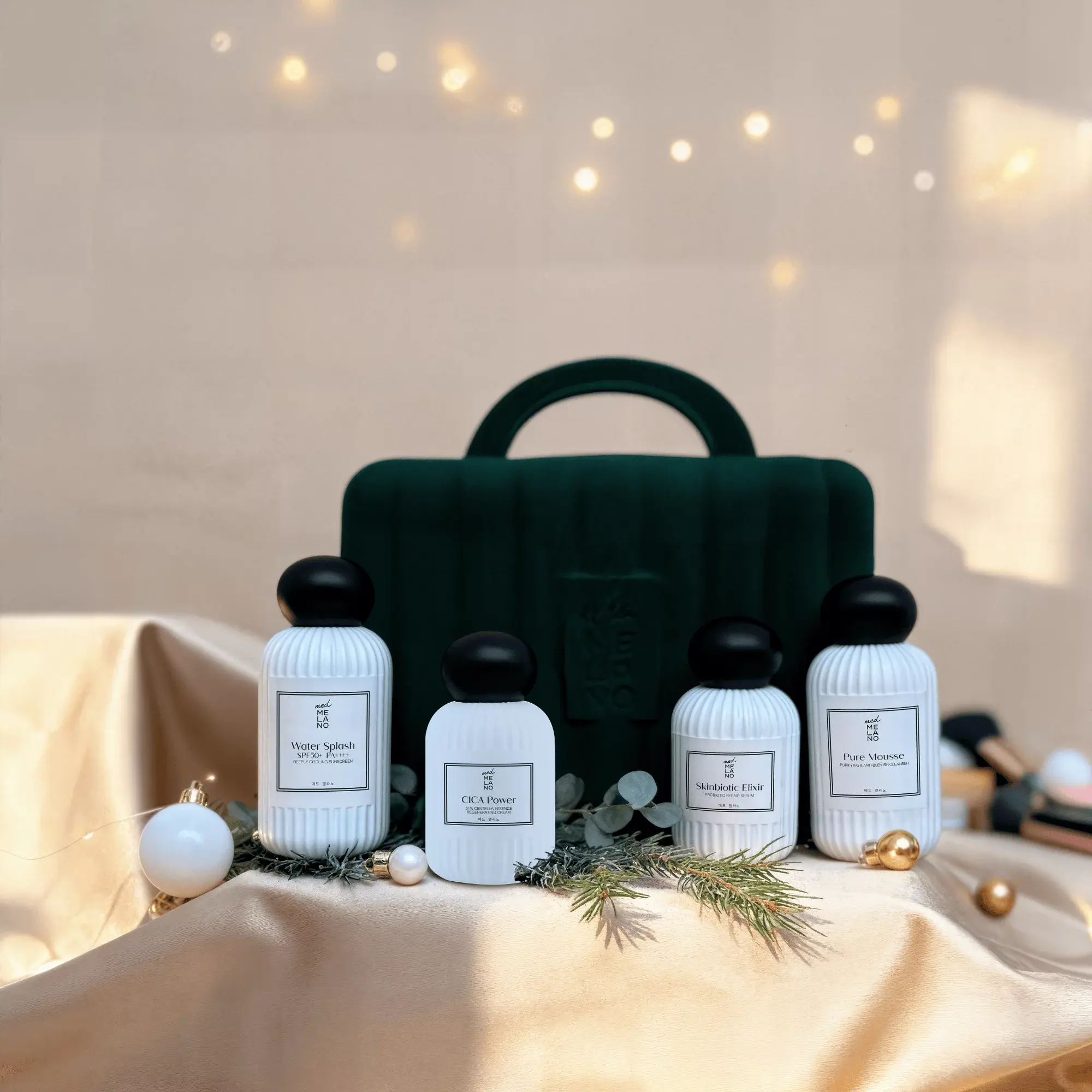 Sinnliches Set mit regenerierender und beruhigender Wirkung